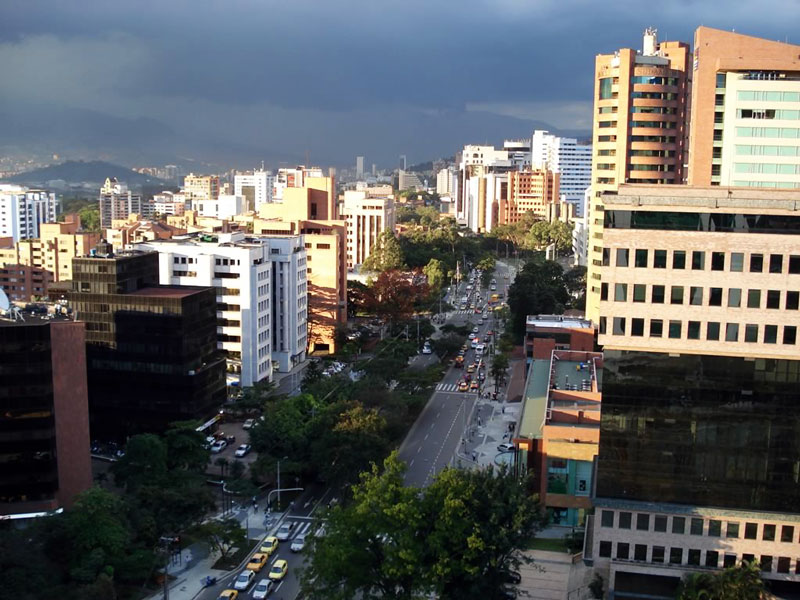 El Poblado en Medellín