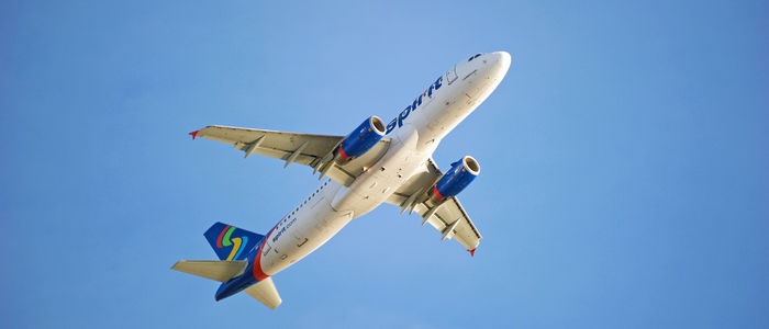 Vuelos baratos con Spirit Airlines