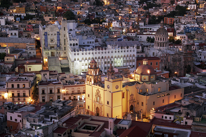 Ciudad hitórica de guanajuato, Patrimonio de la Humanidad en México