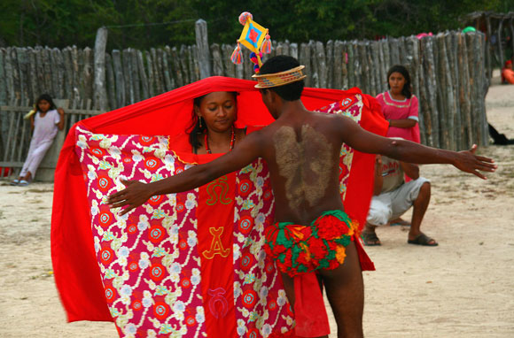 Danza Wayuu de cortejo